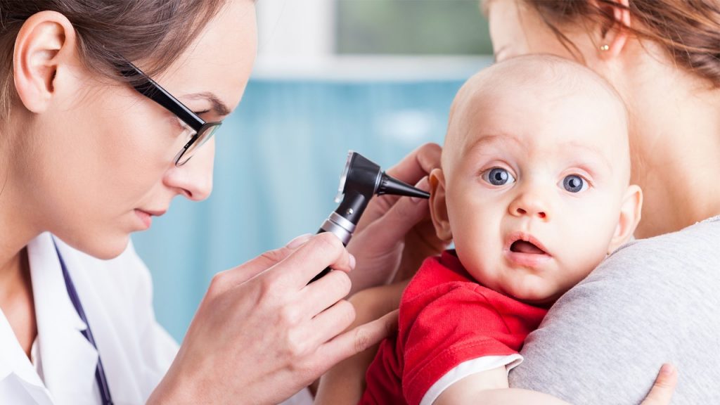 روش درمان گوش درد نوزاد